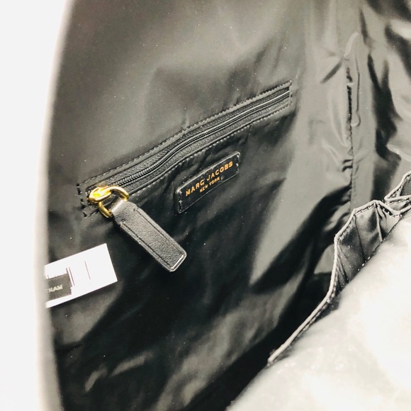 Marc Jacobs Nylon Black and Gold Backpack - Picture 5 of 6